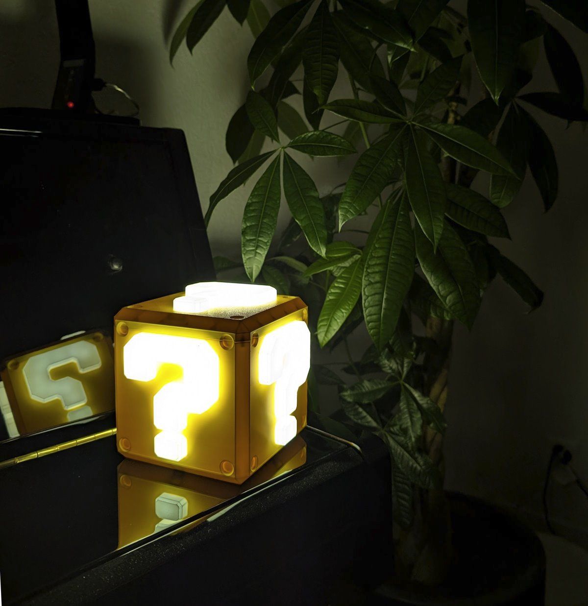 Super Mario LED Lampe mit Stauraum - für Nintendo Fan (Neu und ...