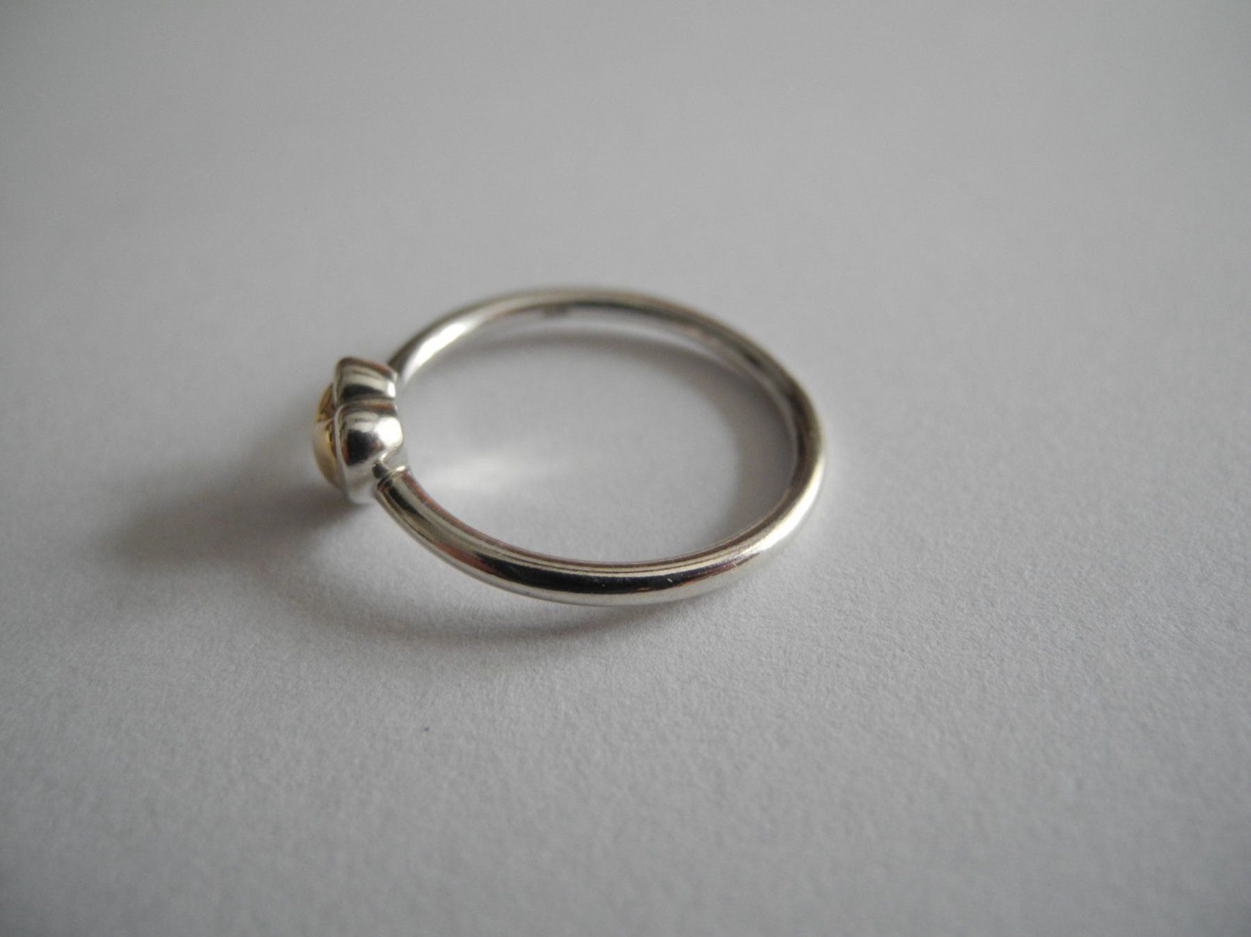 Pandora Ringe: Ring 925 Silber mit echt Goldeinlage 585 / Gr.54 – Neu (gemäss Beschreibung) aus Balsthal von qwer24 2