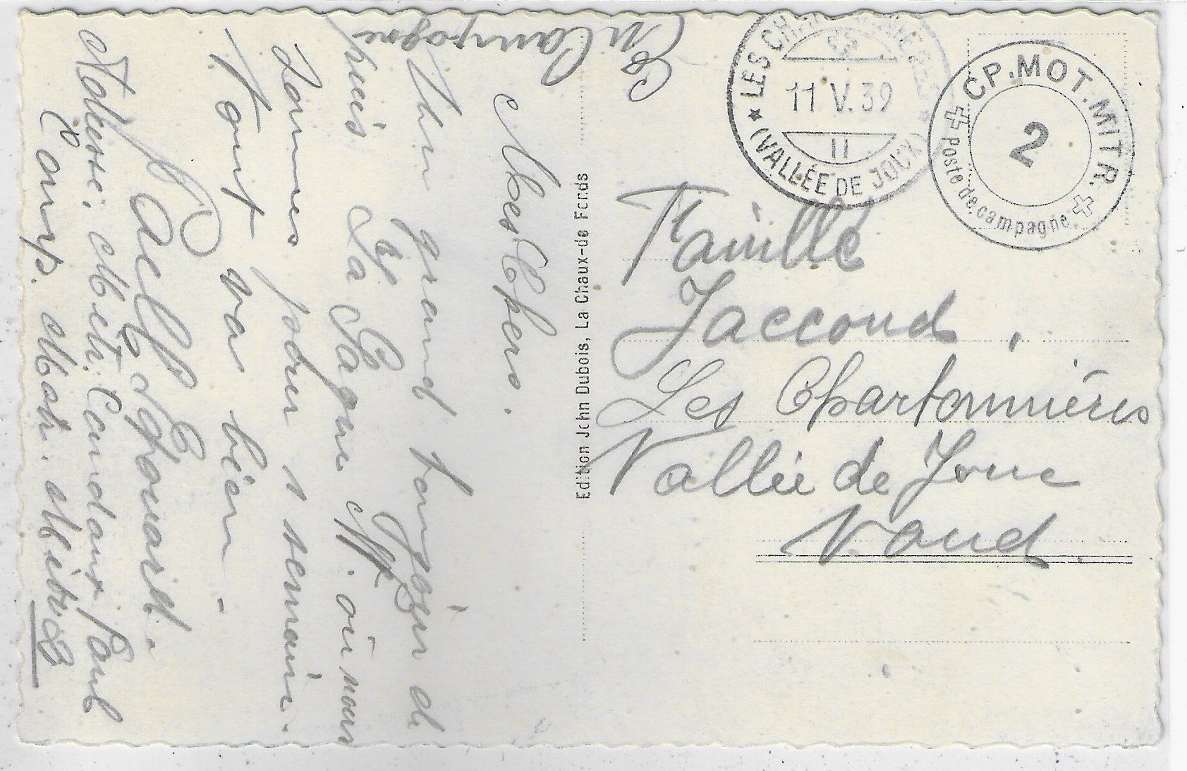 Cartoline postali: La Sagne - Vue generale – Difettoso da Ettingen venduto da Kartenplanet 1
