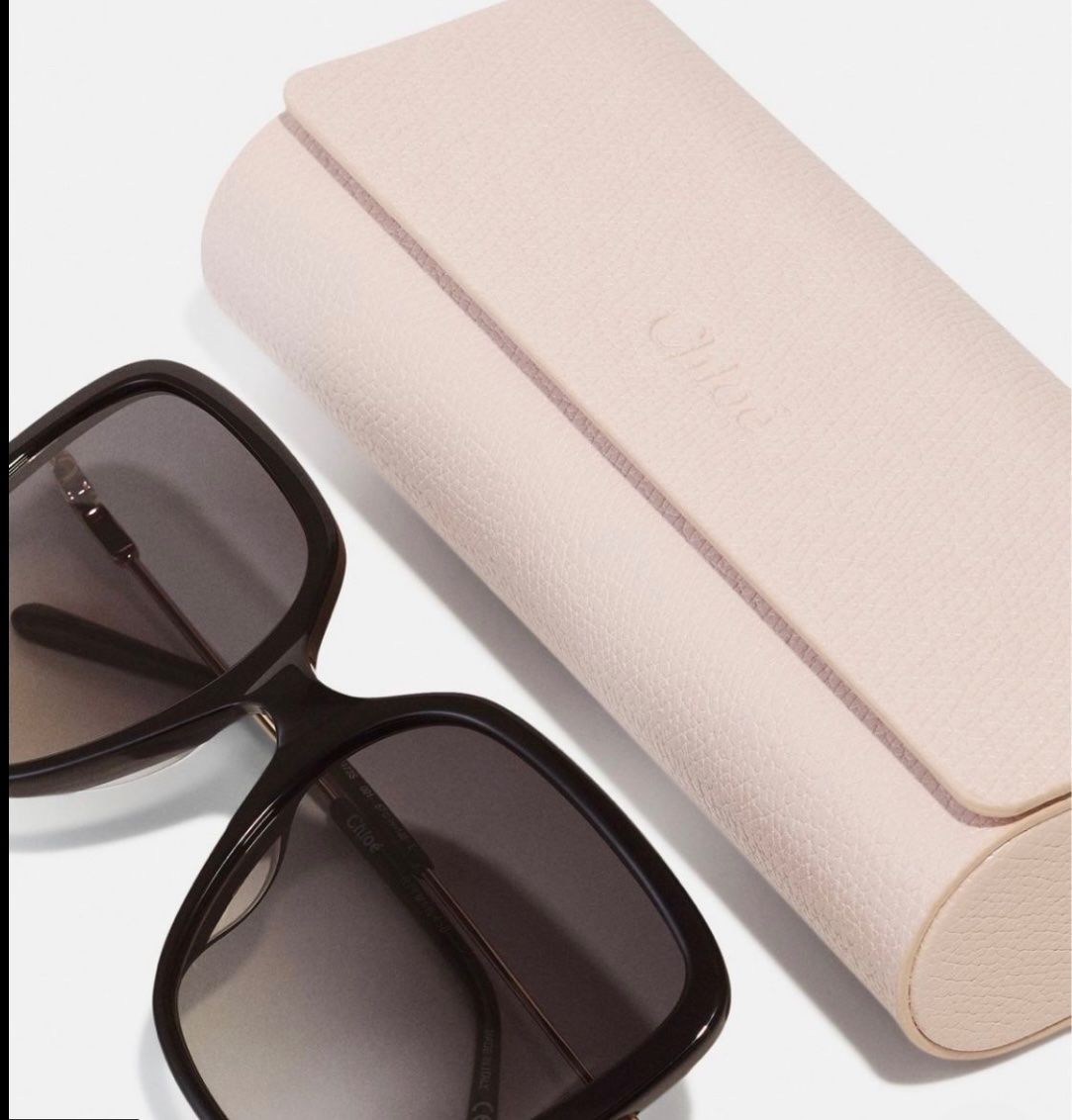 Chloé Brillen & Gläser: Chloé Sonnenbrille - schwarz/gold – Neu (gemäss Beschreibung) aus Diepoldsau von Soleil0425 1