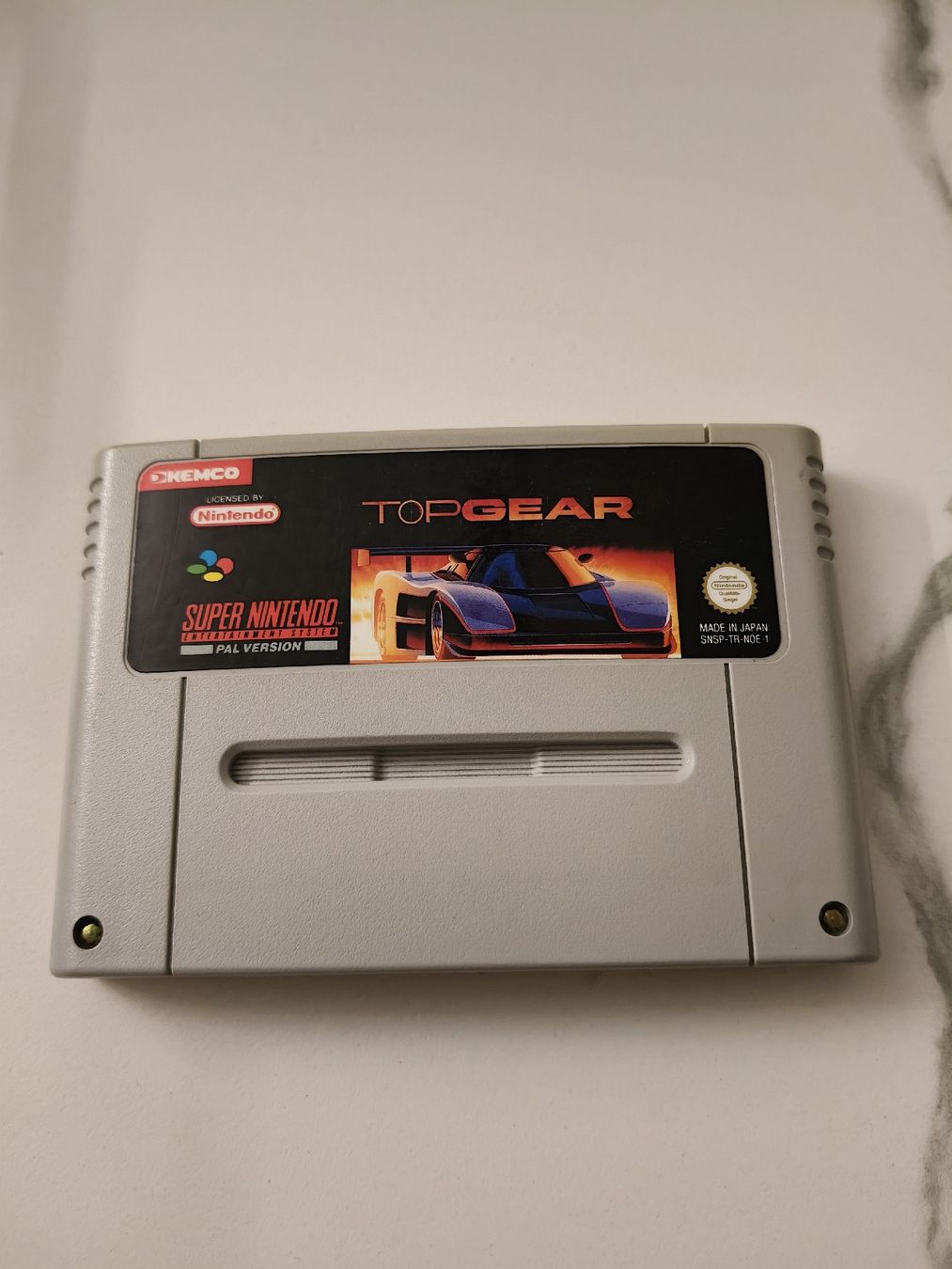 Nintendo Giochi: Top Gear - Super Nintendo - SNES - Spiel – Usato da Oensingen venduto da ece_8k7q