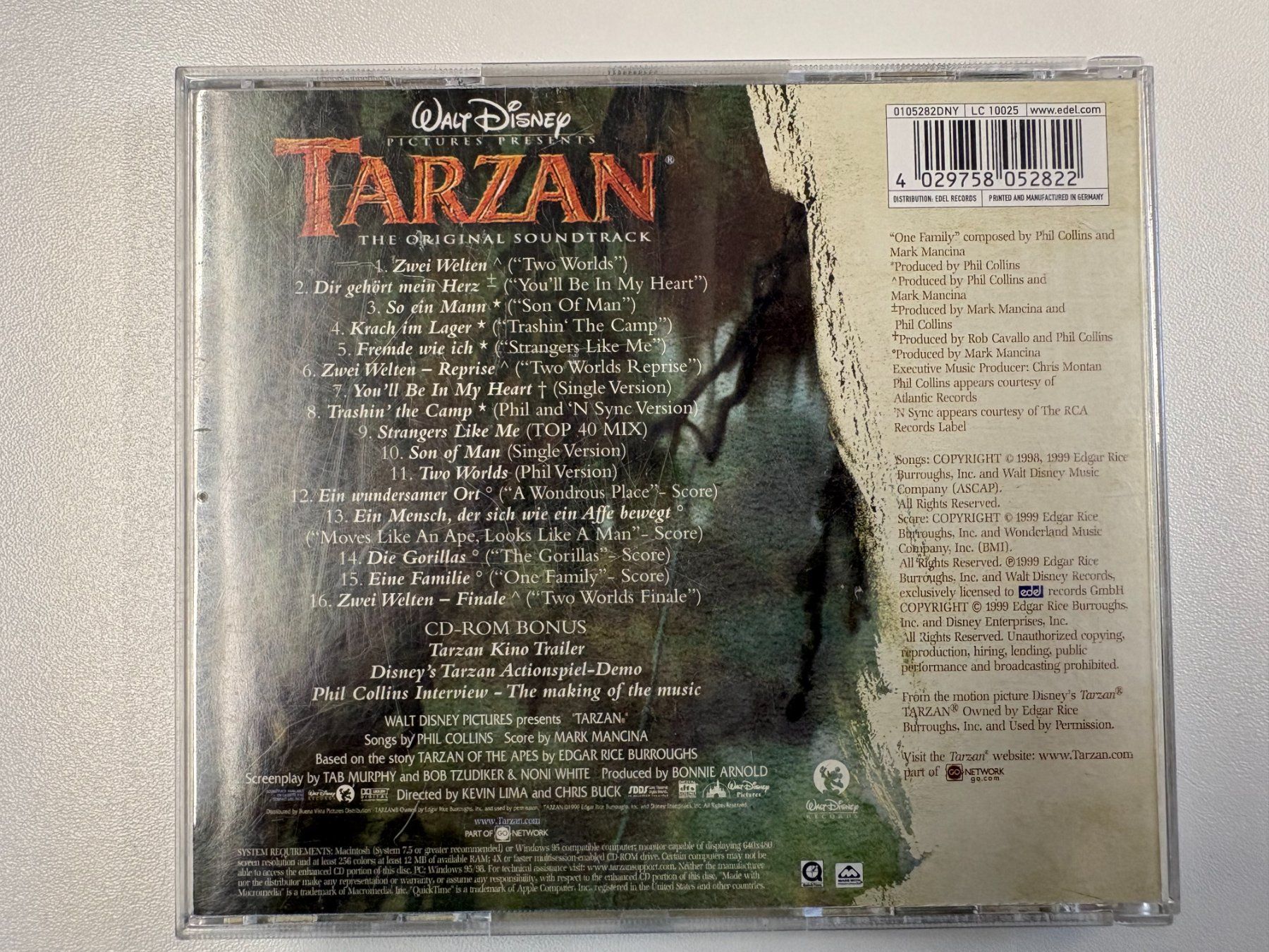 CD: Tarzan - Walt Disney – Usato da Oberbütschel venduto da SimBla91 1