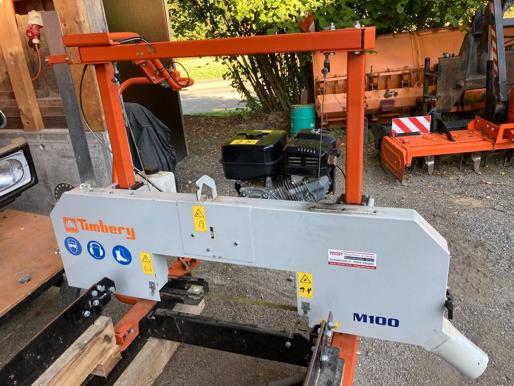 Timbery M100 mobiles Sägewerk Kaufen auf Ricardo