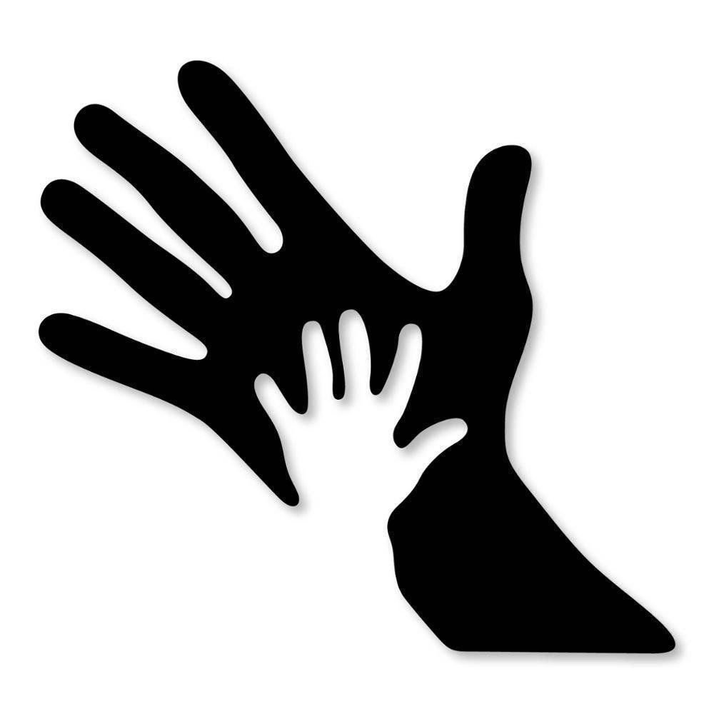Schablonen: BABYHAND AUF MAMIHAND STANZSCHABLONE – Neu und originalverpackt aus Affoltern am Albis von Makianwa