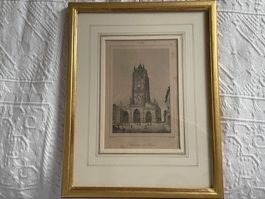 Stahlstich Cathédrale de Berne, 1838