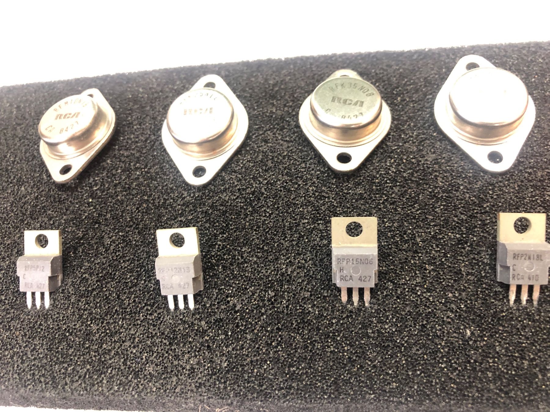 Componenti elettronici: Diverse RCA Power MOSFET – Nuovo (secondo la descrizione) da Neerach venduto da Arbimus