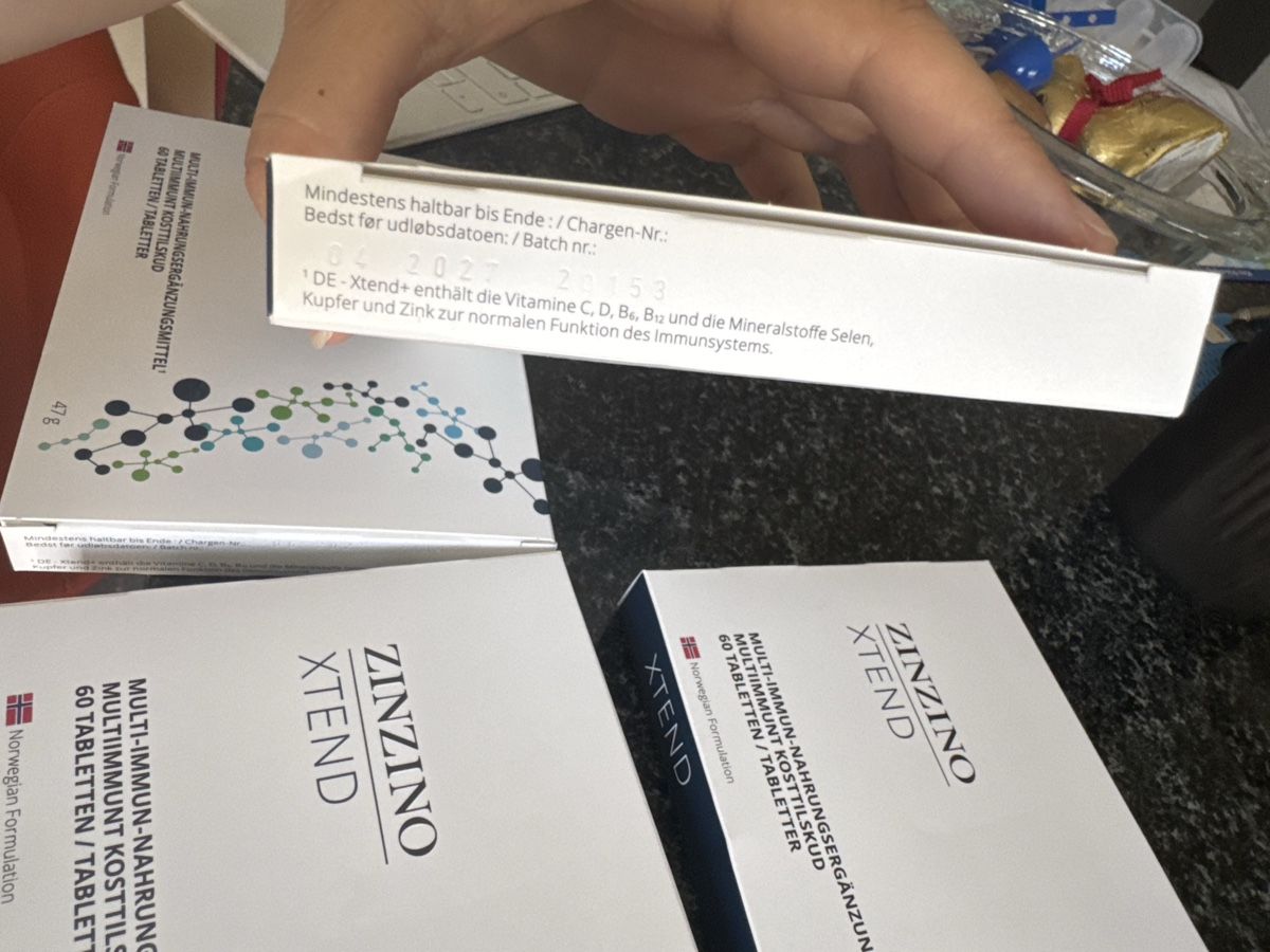 Zinzino Cibi & Specialità: Zinzino Xtend - 4Pack a 60 Tabletten - Multi-Immun Nahrung – Nuovo e nell'imballaggio originale da Vilters venduto da tha-tha 2