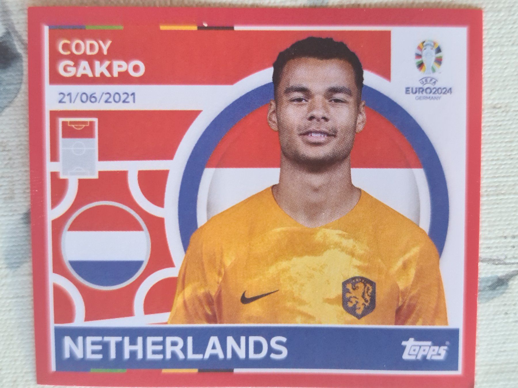 Topps Cartes à collectionner: Topps EURO2024 NED 18 – Neuf avec emballage d'origine à Dintikon par Prime-shop