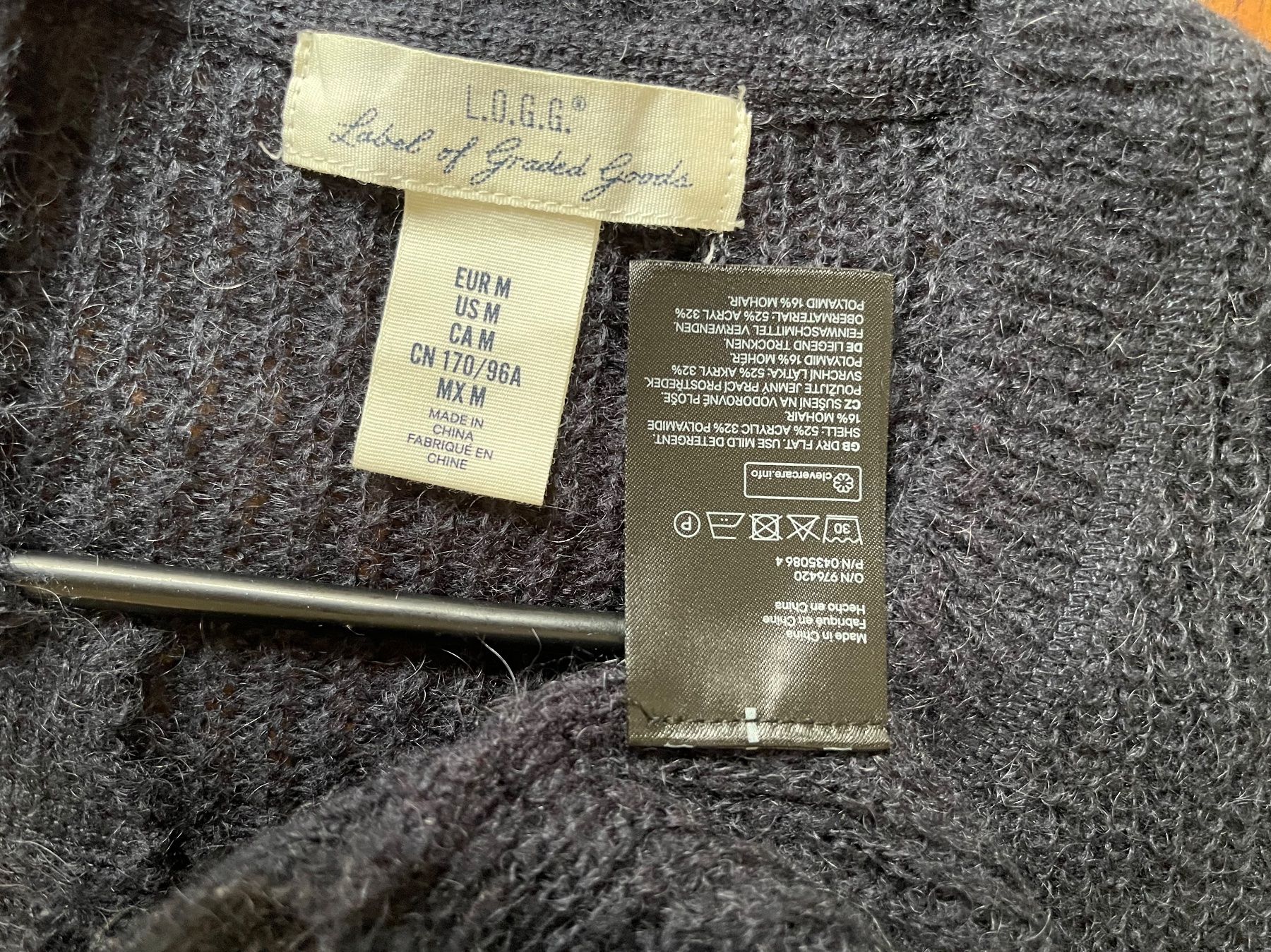 H&M Maglioni & Felpe: LOGG L XL Neu/NP100CHF Mohair Pullunder – Nuovo (secondo la descrizione) da Kölliken venduto da Prscoo 5