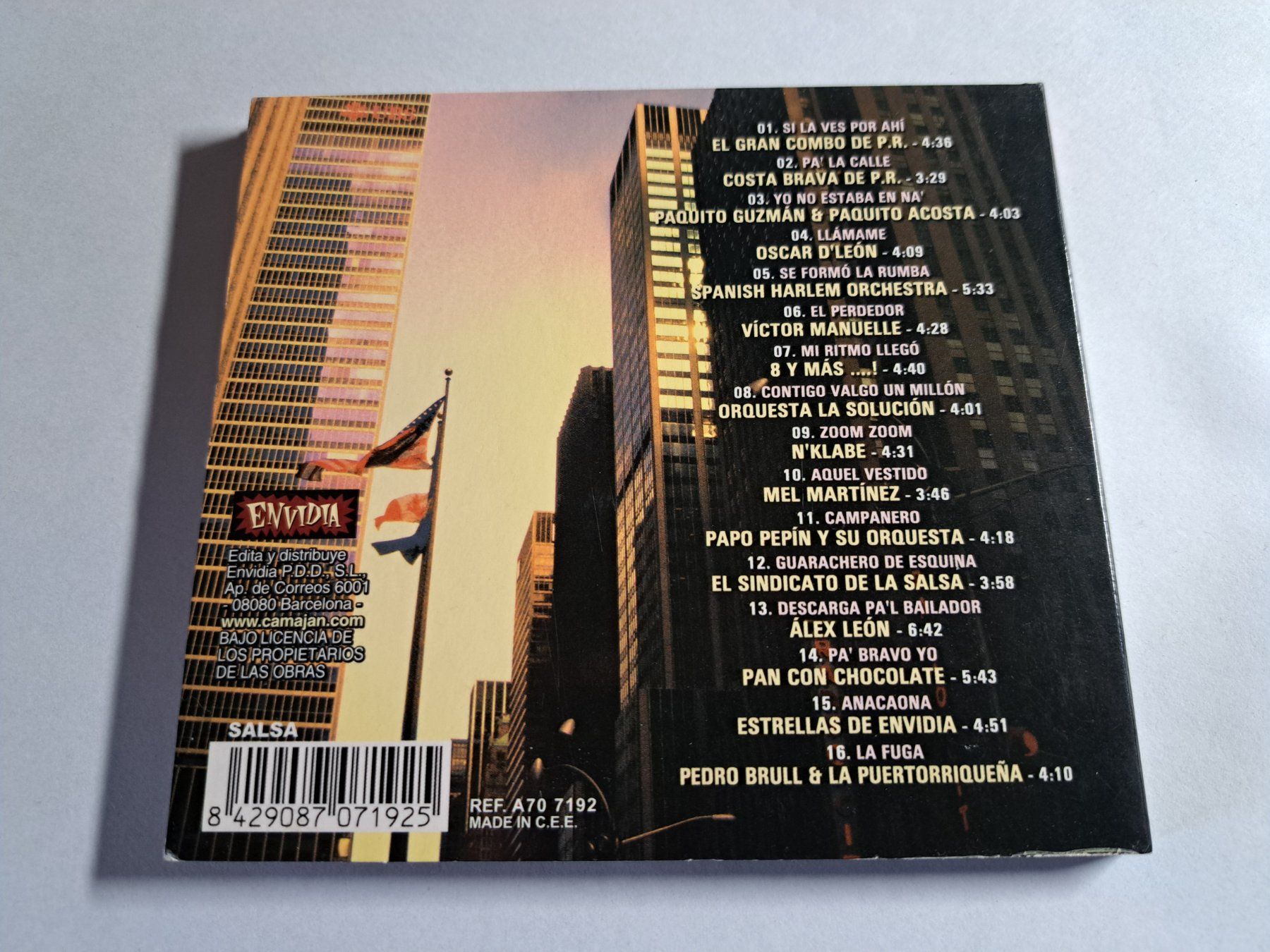 CD: SALSA en la 10a Ave NY '08 – Usato da Wichtrach venduto da LuckyLuke69 1