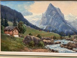 Grindelwald ,Welhorn,Wetterhorn, Rosenlaui. H, Weber