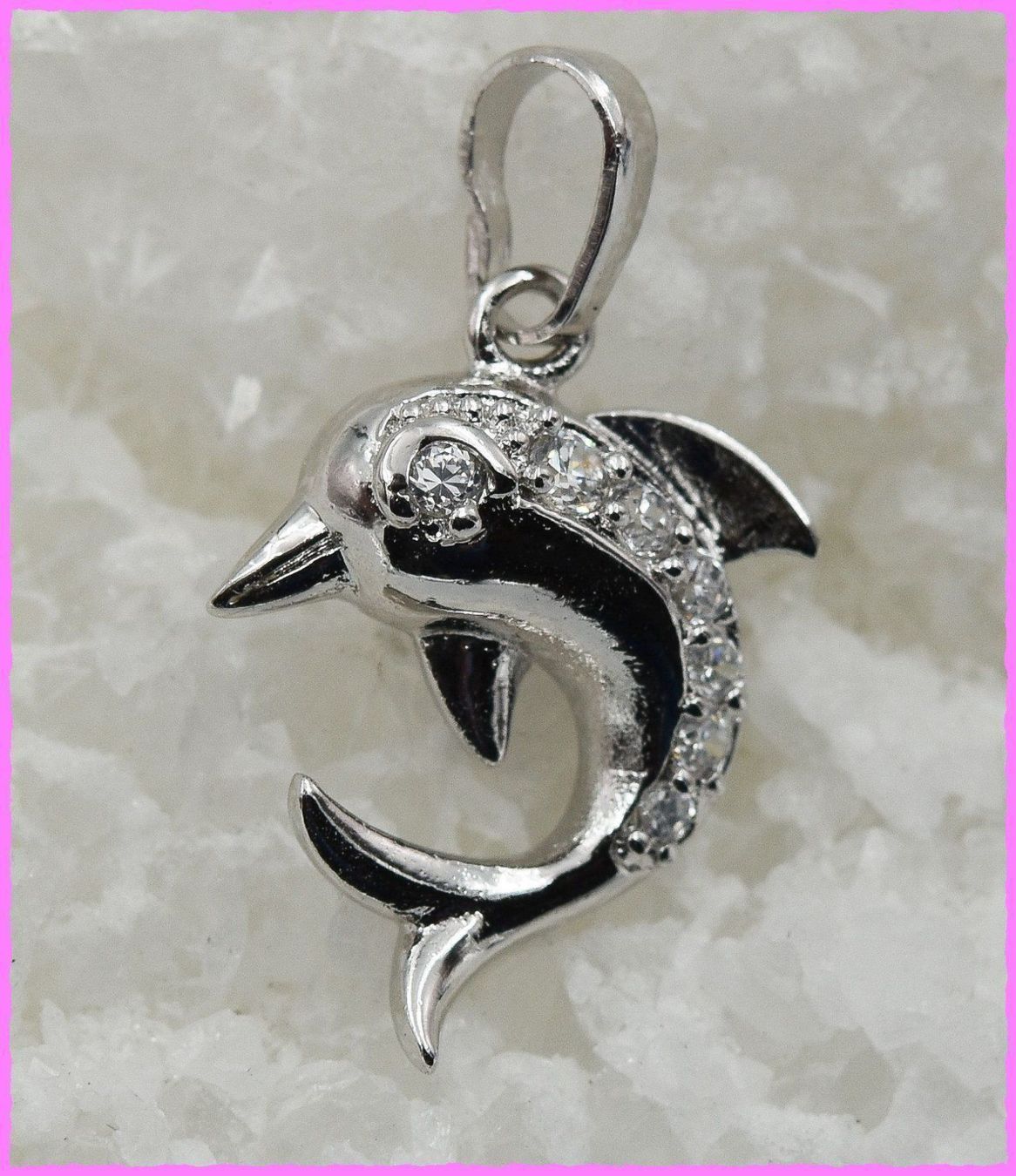Ciondoli: Delfin Anhänger mit Zirkonia – Nuovo e nell'imballaggio originale da Oberglatt ZH venduto da Diamond-Girl