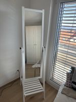 Full length adjustable bedroom mirror