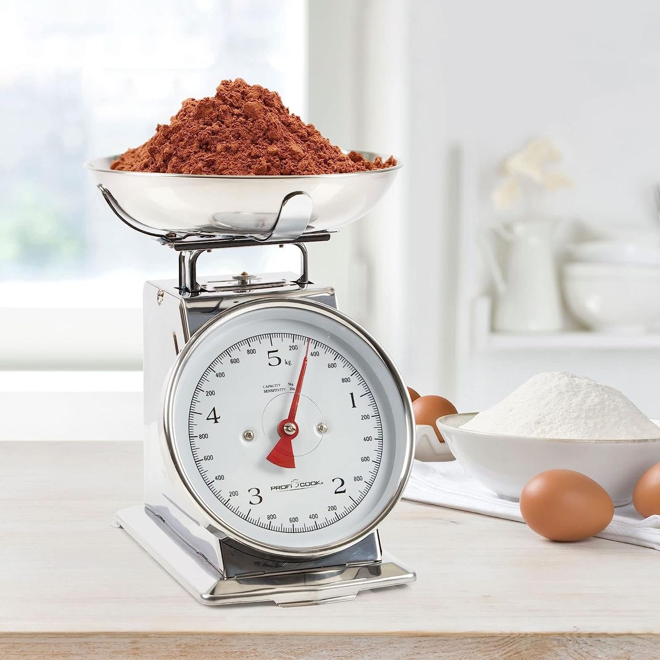 Bilance da cucina: Retro Küchenwaage ohne Strom gut Ablesbar – Nuovo e nell'imballaggio originale da Hundwil venduto da tec_mm27 6