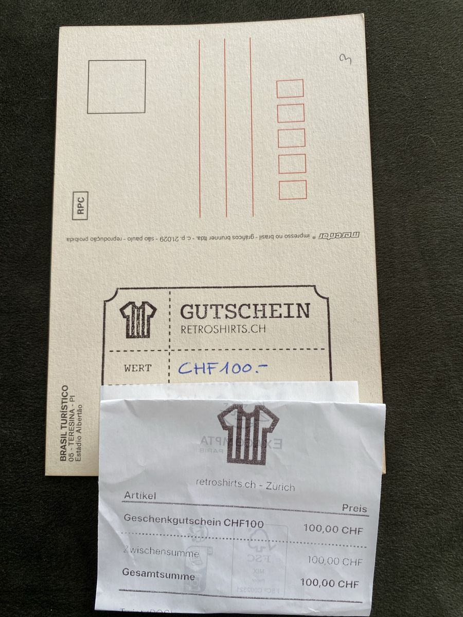 Gutscheine: Retroshirts.ch Gutschein 100 CHF – Neu und originalverpackt aus Zürich von RomanSit
