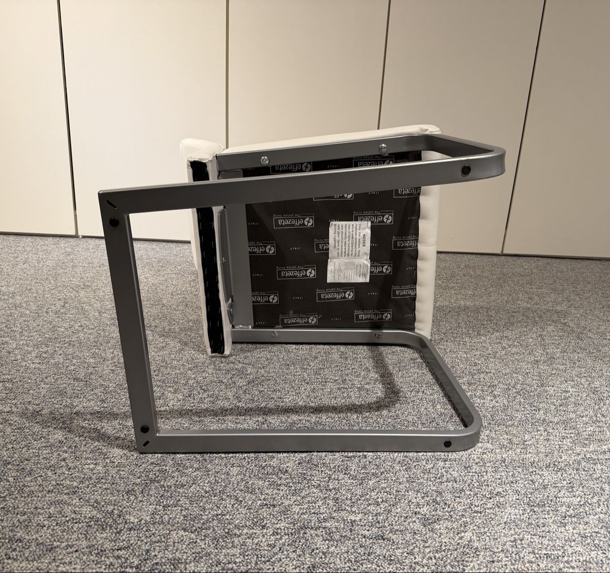 Sedie: Chaise bureau blanche similicuir – Usato da Genève venduto da flocon06 1