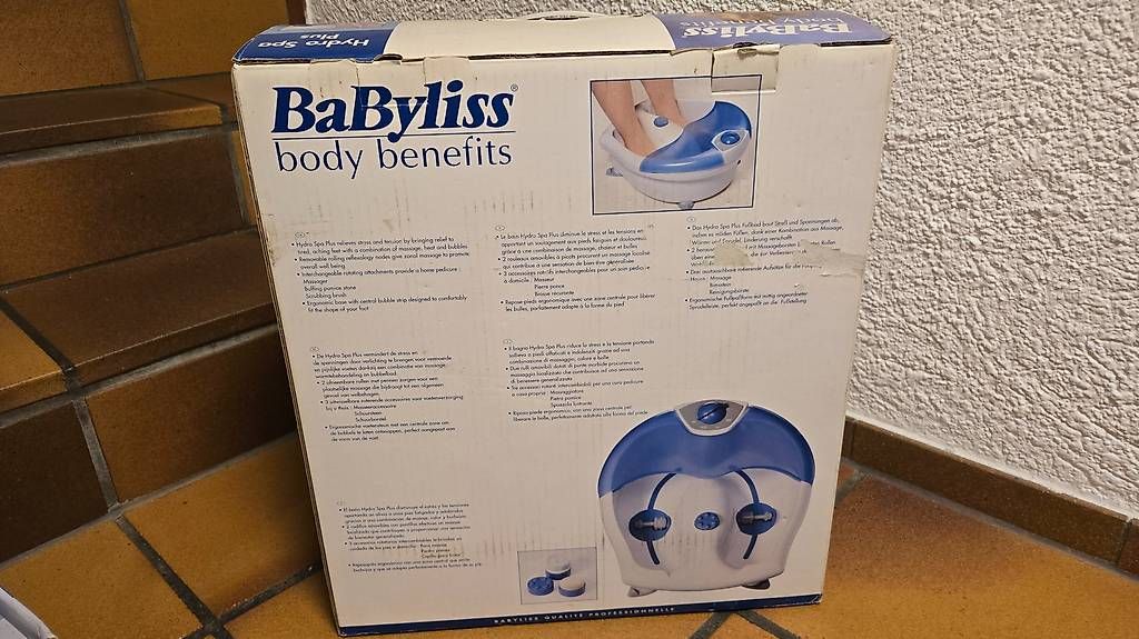 BaByliss Pedicure: NEU Fussbad - Hydro Spa Plus – Nuovo e nell'imballaggio originale da Schönenberg ZH venduto da crm82 3