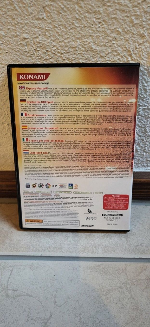 Microsoft Giochi: Xbox 360 Spiel - Pro Evolution Soccer 6 – Usato da Münsingen venduto da Heroism2010 1