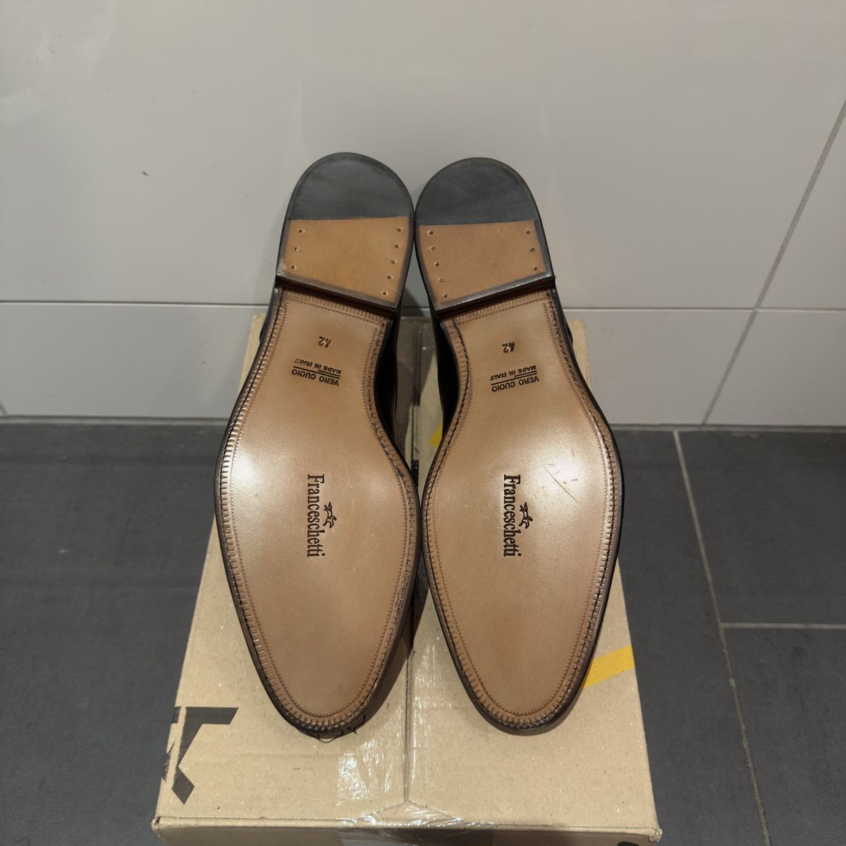 Scarpe da uomo: Franceschetti Derby Schuhe Grösse 42 – Nuovo (secondo la descrizione) da Ulisbach venduto da Mithrandirr 3