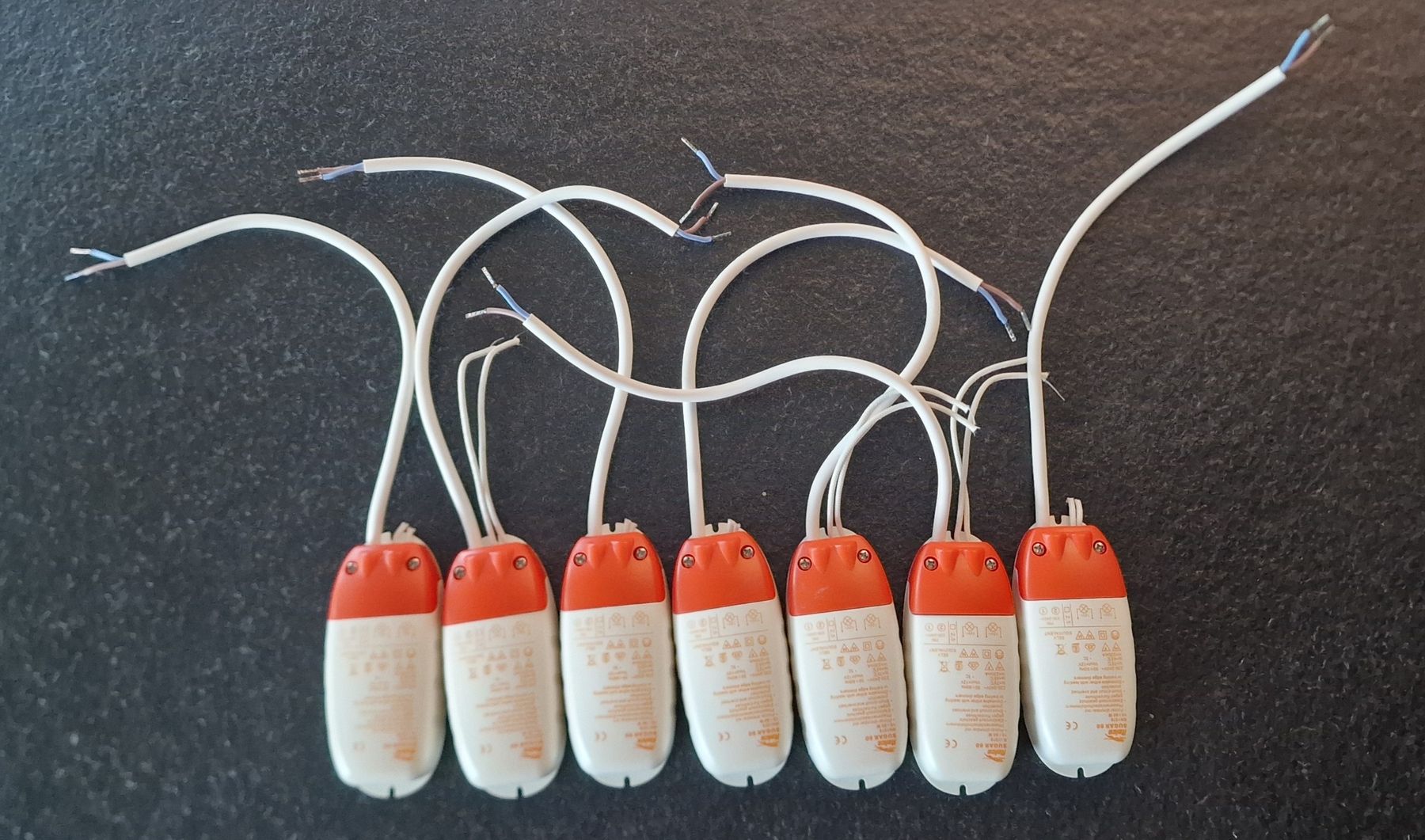 Componenti elettronici: 7x Transformator Reico SUGAR 60 -  RN1576 48 /Halogenlampen – Usato da Stüsslingen venduto da dolphine_blue