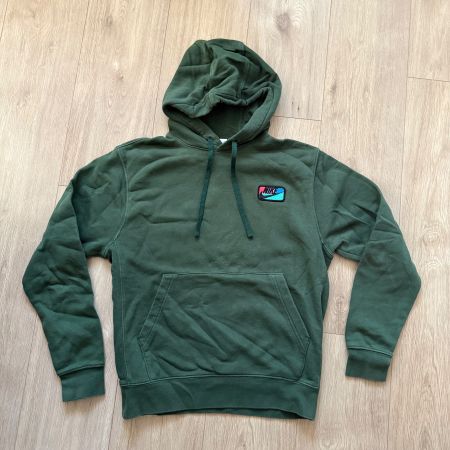 Sweat à capuche Nike vert taille S bon état général