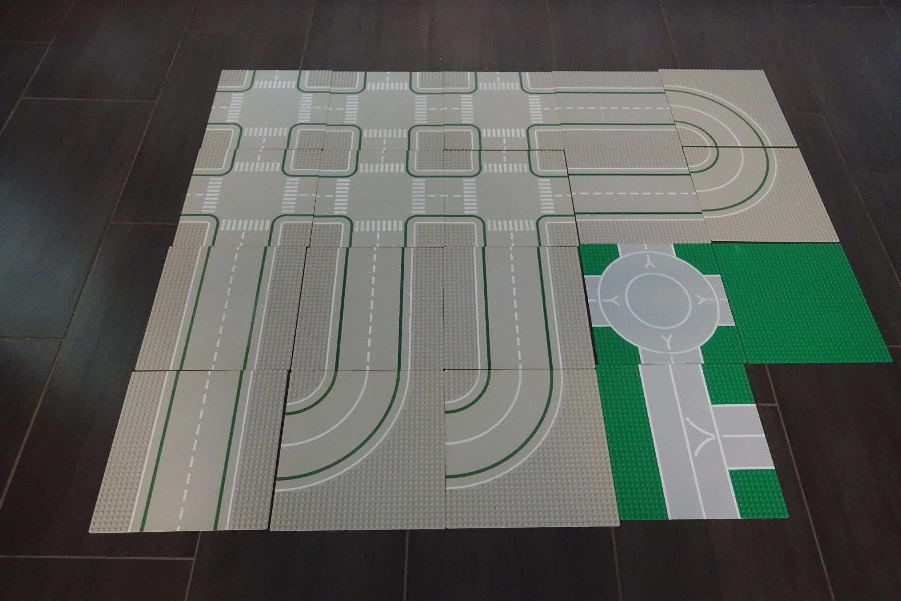 Lego Giocattoli: 19 Stk. Legostrassenplatten – Usato da Belp venduto da Mazarron58