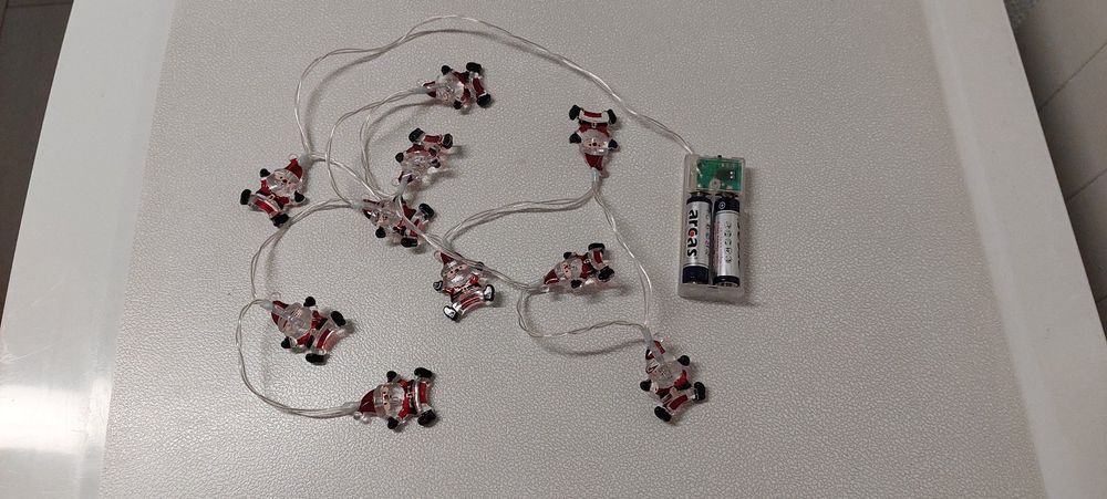 GUOCHENG Kupfer-Lichterkette Mit Katzen-Accessoires – 20 LEDs, Batteriebetrieben, Für Deko & DIY