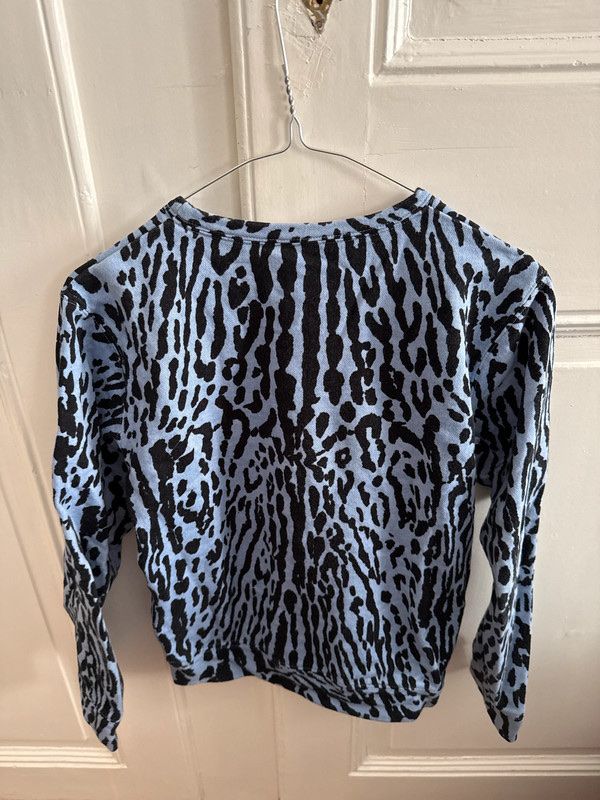 Maje Pullover & Sweatshirts: Pull Léopard MAJE Bleu Ciel, Taille 1, parfait pour l'été – Gebraucht aus Genève von gou_c22y 3