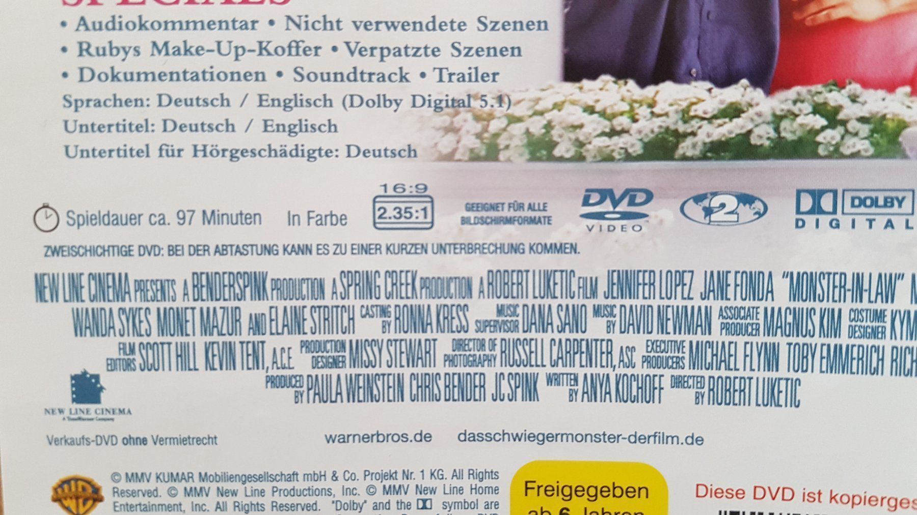 Tutti i DVDs: DVD Das Schwiegermonster /Jennifer Lopez – Usato da Oetwil am See venduto da fineli2 1