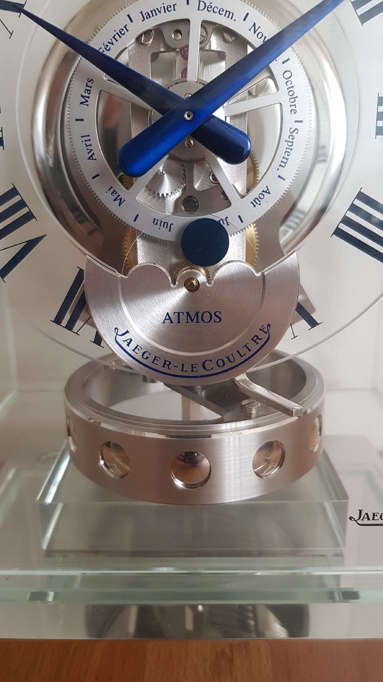 Jaeger-Lecoultre Orologi da terra & Orologi da parete: Jaeger-LeCoultre: Atmos Classique Phases de Lune – Nuovo e nell'imballaggio originale da Basel venduto da Bafidu 2