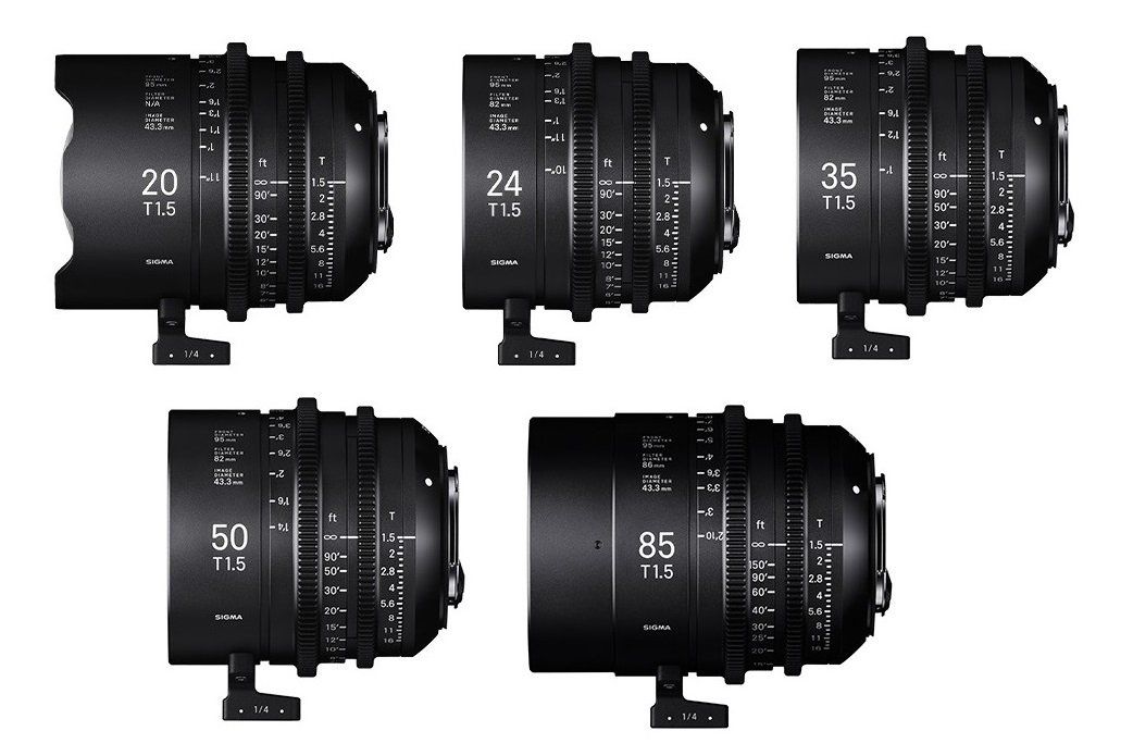 Sigma Objektive: Objektivset "Sigma CINE FF High Speed Prime" – Gebraucht aus Luzern von thisisjones