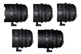 Objektivset "Sigma CINE FF High Speed Prime"