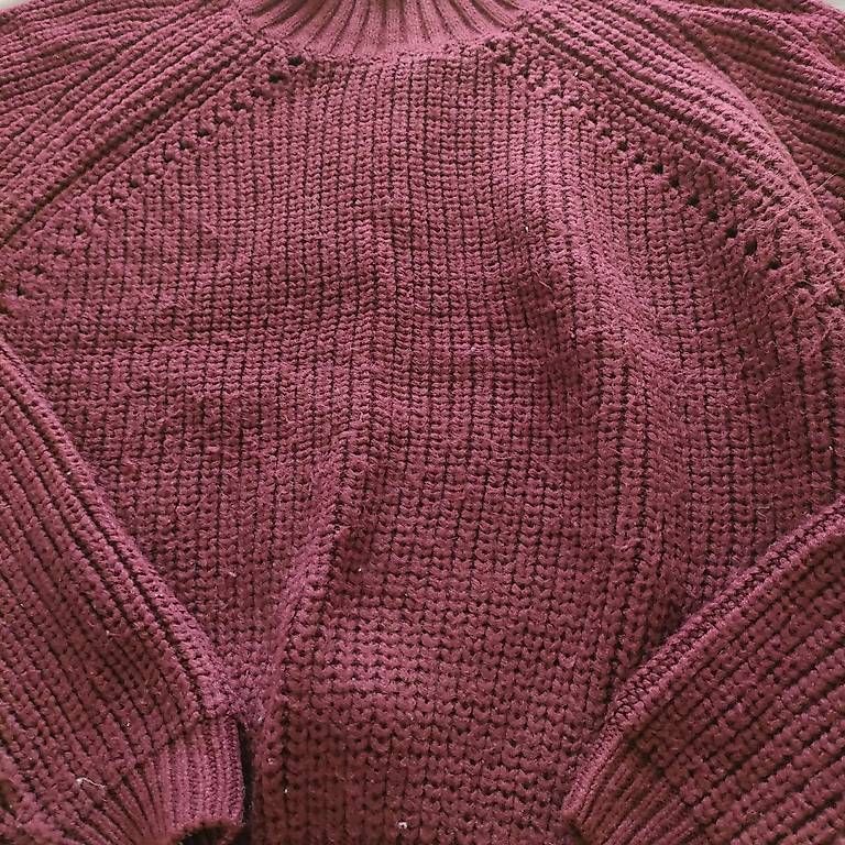 Pulls & Sweat-shirts: Weinroter Pullover M – D'occasion à Schaffhausen par tut_85dq 1