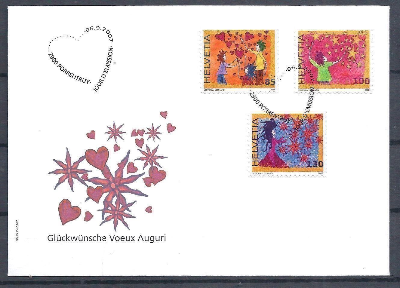 Tutti i francobolli: F1244 - FDC Voeux 2007 – Usato da Trélex venduto da Phil_Albert