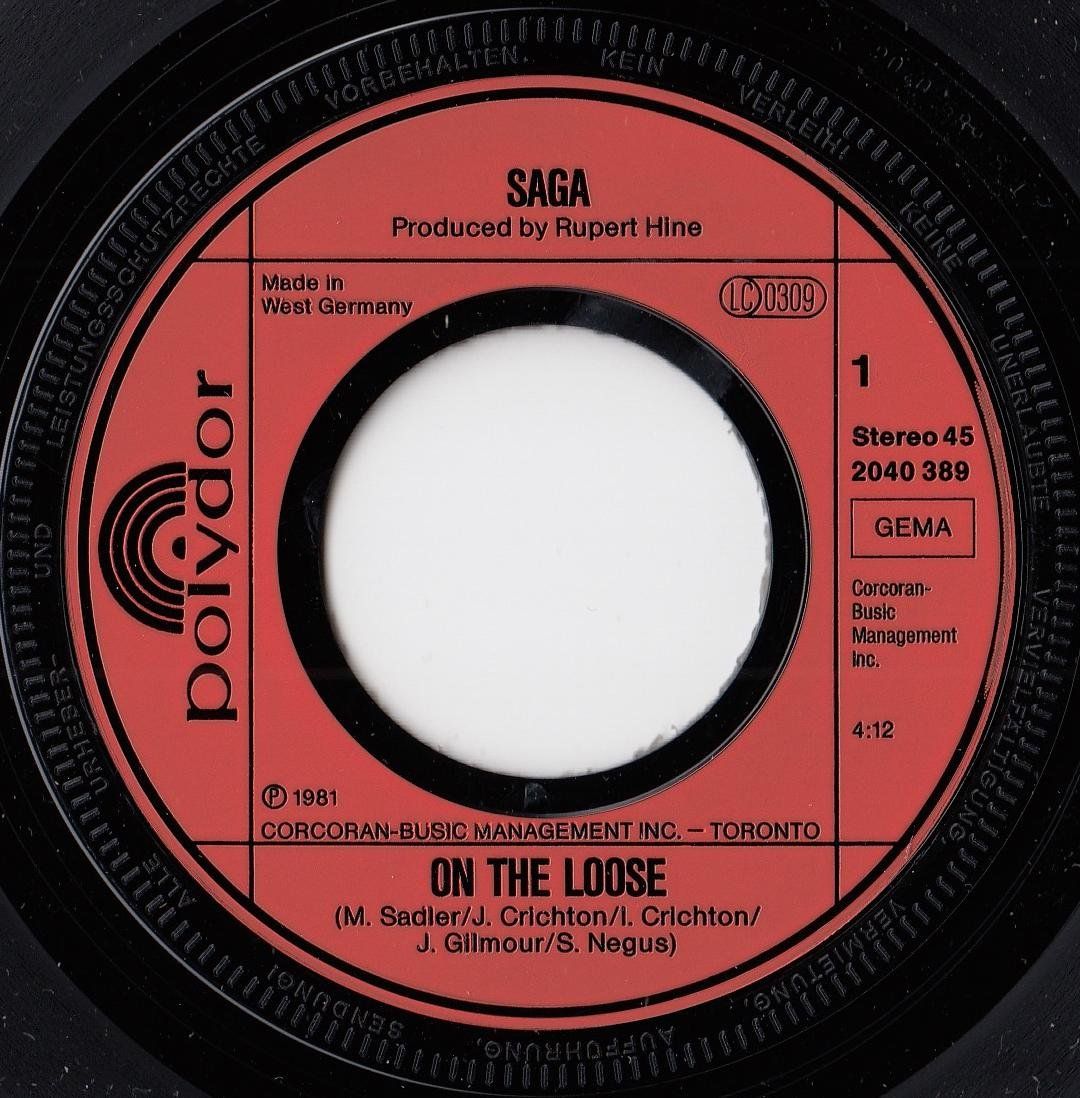 Schallplatten: Saga Vinyl Single von 1981 – Gebraucht aus Volketswil von Abcrecords 2