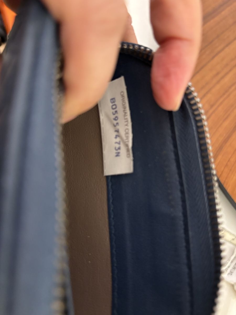 Bottega Veneta Portafogli: NP950frs! Bottega Veneta Wallet Intrecciato Navy Python – Nuovo (secondo la descrizione) da Winterthur venduto da Atelier.W.Maison 6