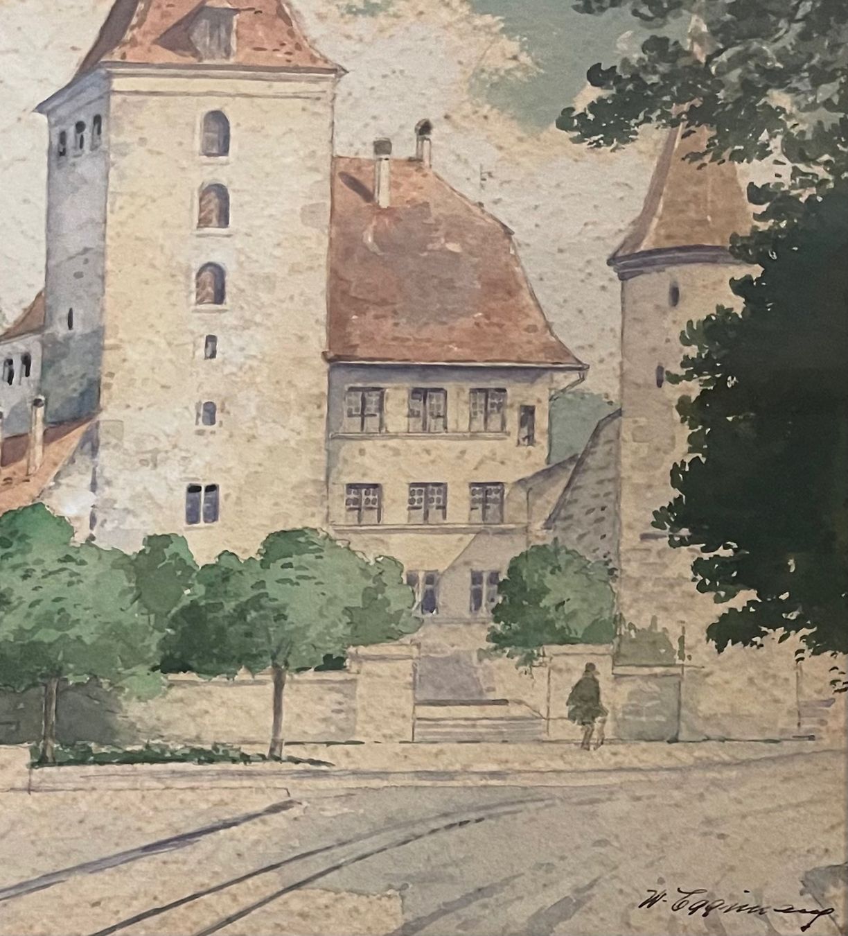 Dipinti: Eggimann Walter (1903-1940) – Usato da Grosshöchstetten venduto da Perle1951 2