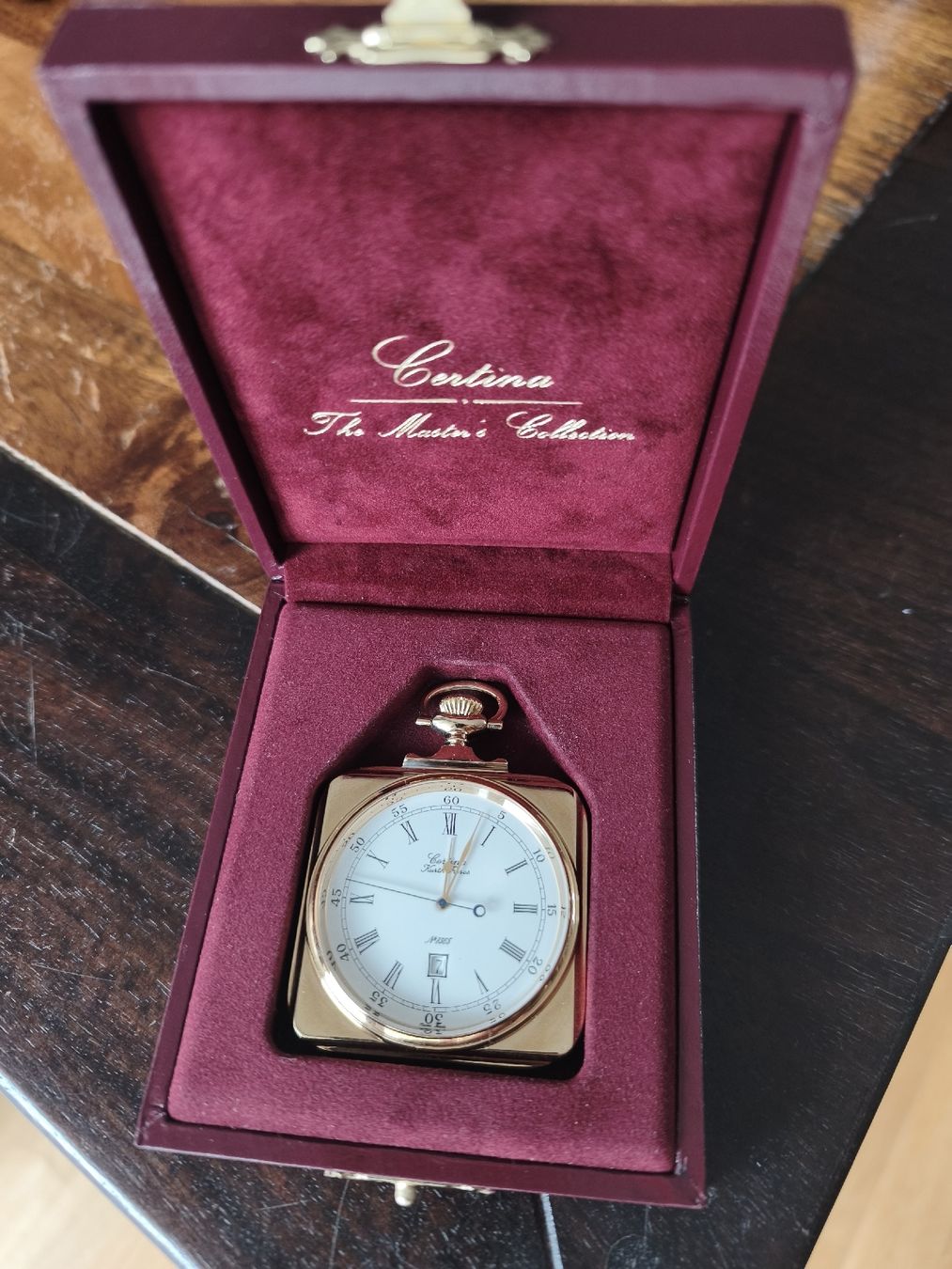 Certina Uhren: Certina Taschenuhr  – Neu und originalverpackt aus Oberurnen von attratto