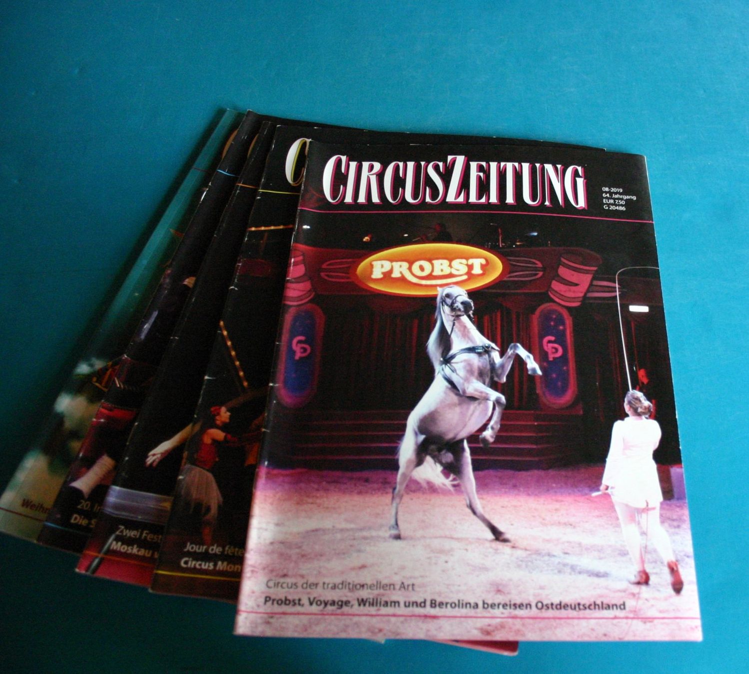 Riviste & Magazine: Zirkus Circus CIRCUSZEITUNG 2019 – Usato da Winkel venduto da franzxaver60 5