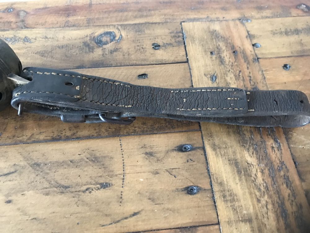 Campanacci mucche: Antike Glocke Schelle mit Lederband – Usato da Rapperswil SG venduto da cosiba01 6