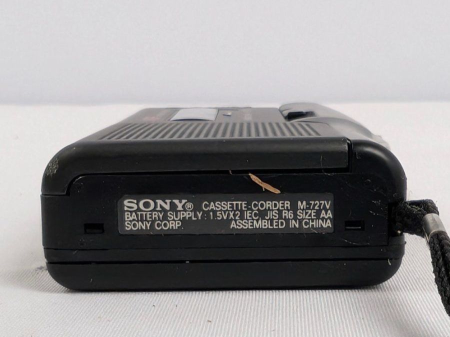 Musicassette: Sony M-727V Microcasette-Corder – Usato da Wettingen venduto da Wendemarket 3