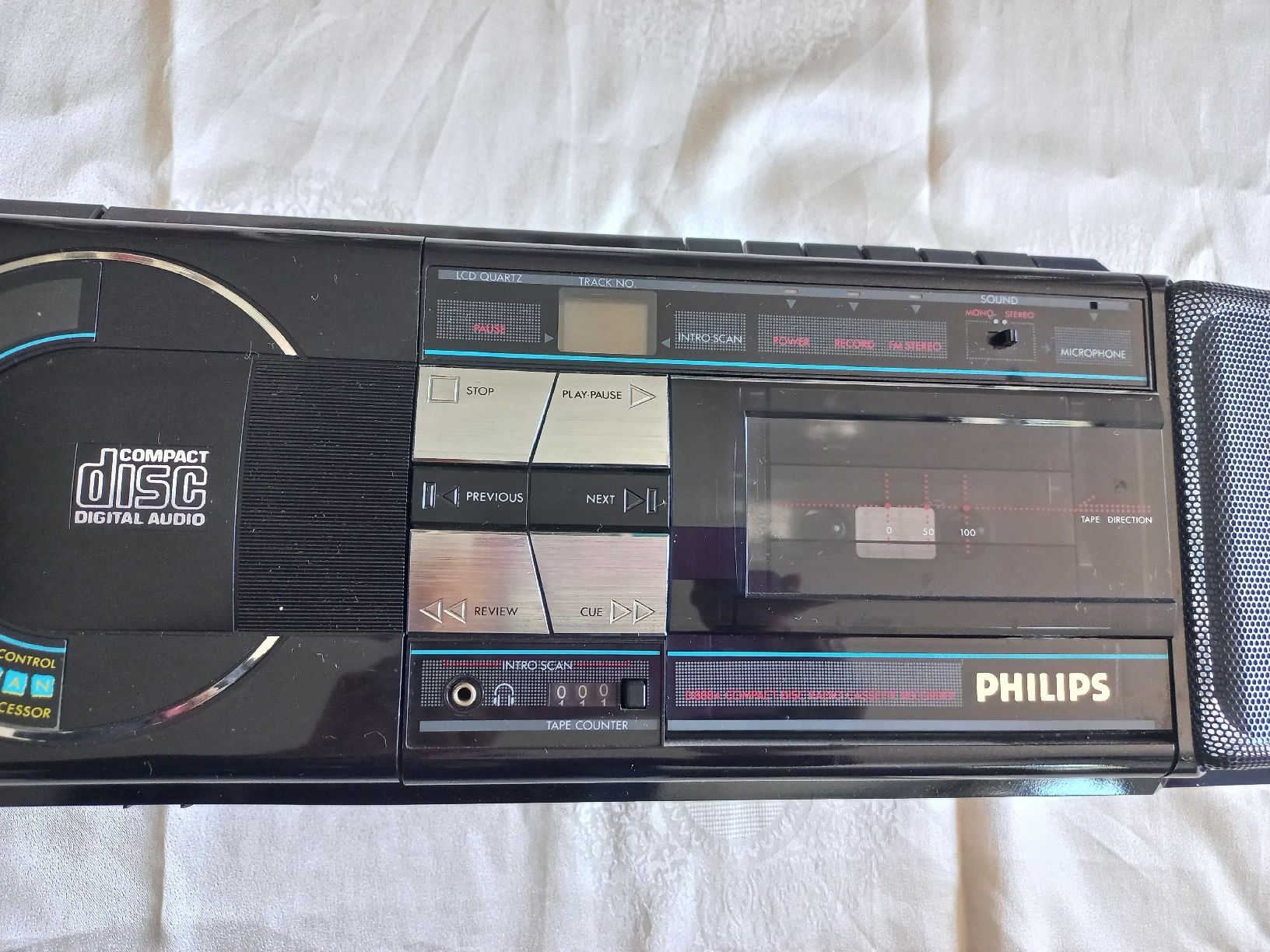 Philips Multimediaplayer & Streamer: Radio-cassette CD Philips vintage D 8884/00. – Gebraucht aus Dompierre FR von fat_xth5 3