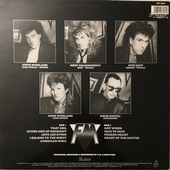 Schallplatten: FM - Indiscreet (LP) – Gebraucht aus Grüningen von azulvinyl 1