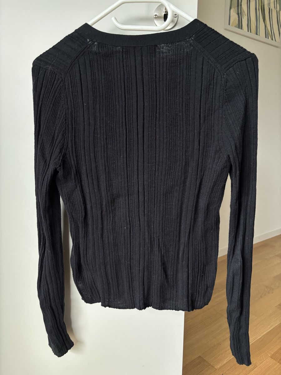 Marc O'Polo Giacche: Marc O Polo Strickjacke schwarz Leinen – Usato da Winkel venduto da Zimtguetzli 1