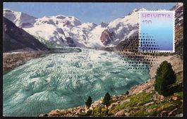 MK Farben der CH - Gletscherhöhlenblau, Morteratschgletscher