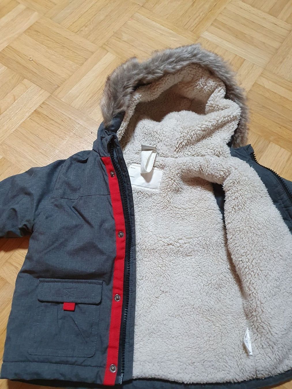 Giacche & Cappotti: Warme Winterjacke Baby Gr.80 – Usato da Horw venduto da Zedy01 1