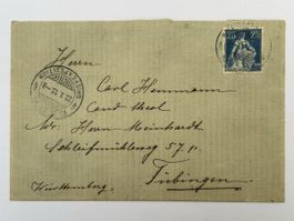 Brief von 1913