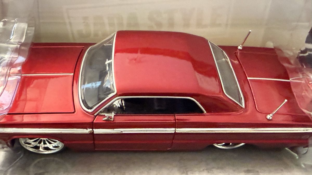 Chevrolet Modellautos:  1964 Chevy Impala Jada Rot 1:24  – Neu (gemäss Beschreibung) aus Basel von Zomeg 3