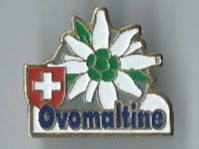 Plaketten & Abzeichen: Ovomaltine Edelweiss Pin – Gebraucht aus Zürich von t24_de
