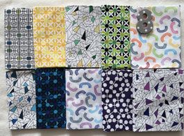 Patchworkstoffe Set8 10FQ